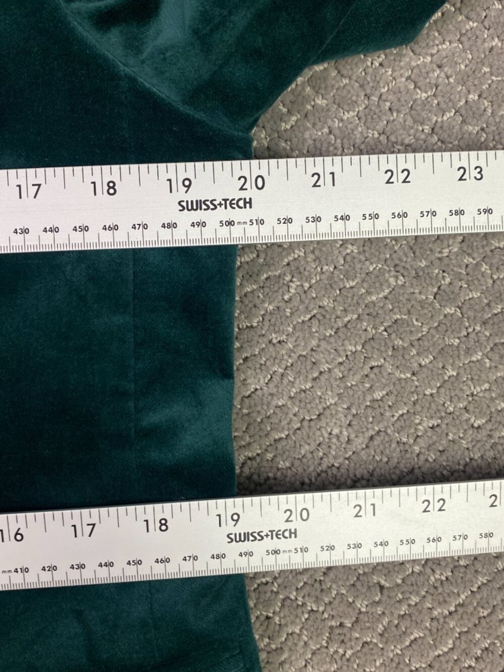 J CREW Velvet Blazer Jacket Womens 14 Forest Green One Button Tuxedo Dinner - Picture 9 of 14